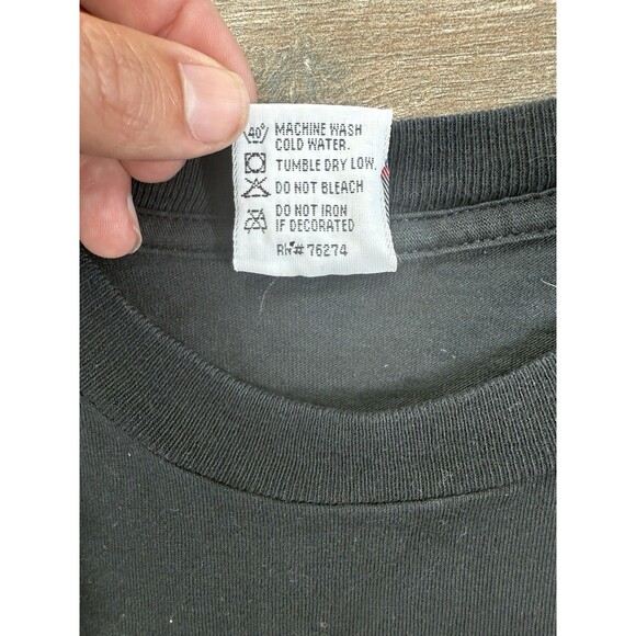 Vintage Redrum Shinning JAM tag Black shirt adult size Large HTF USA - Picture 3 of 6